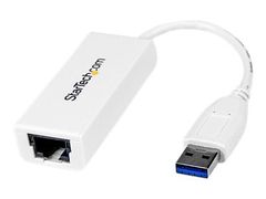 StarTech USB 3.0 to Gigabit Ethernet Network Adapter - 10/100/1000 NIC - USB to RJ45 LAN Adapter for PC Laptop or MacBook (USB31000SW) - nettverksadapter - USB 3.0 - Gigabit Ethernet