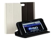 VERBATIM Folio Pocket - Eske for mobiltelefon - mokkabrun - for Apple iPhone 5, 5s (98088)