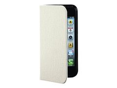 Verbatim Folio Pocket - Eske for mobiltelefon - vaniljehvit - for Apple iPhone 5, 5s