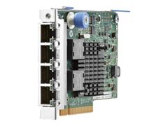 Hewlett Packard Enterprise HPE 366FLR - nettverksadapter - PCIe 2.1 x4 - Gigabit Ethernet x 4