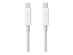 Apple Thunderbolt-kabel - Mini DisplayPort (hann) til Mini DisplayPort (hann) - 50 cm - hvit - for iMac; Mac mini; MacBook Air; MacBook Pro