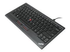 Lenovo ThinkPad Compact USB Keyboard with TrackPoint - Tastatur - USB - Engelsk - USA - løsvekt - for IdeaPad 305-15; ThinkCentre M90; ThinkPad P1 (2nd Gen); P43; P53; X1 Extreme (2nd Gen)