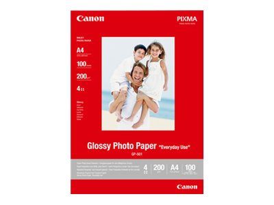 Canon GP-501 - fotopapir - blank - 100 ark - 100 x 150 mm