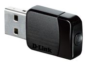 D-LINK Wireless AC DWA-171 - Nettverksadapter - USB 2.0 - 802.11ac (DWA-171)