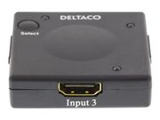 Deltaco HDMI-7002 - video/ audio switch - 3 porter (HDMI-7002)