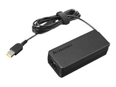 Lenovo ThinkPad 65W AC Adapter (Slim Tip) - Strømadapter - 65 watt - Saudi Arabia, Europa - for B40-30; B40-70; B40-80; B50-30; M5400; ThinkPad 11; 11e Chromebook; Thinkpad 13; ThinkPad E45X; E46X; E47X; E56 (0A36262)