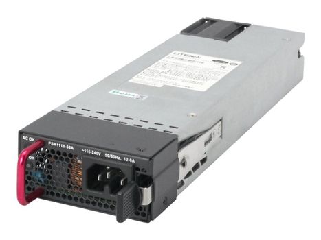Hewlett Packard Enterprise HPE X362 - strømforsyning - "hot-plug" / redundant - 1110 watt (JG545A#ABB)