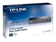 TP-Link JetStream TL-SG1016DE - switch - 16 porter - Styrt - rackmonterbar (TL-SG1016DE)