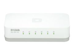 D-LINK dlinkgo 5-Port Fast Ethernet Easy Desktop Switch GO-SW-5E - Switch - 5 x 10/100 - stasjonær