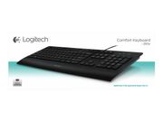Logitech Corded K280e - Tastatur - USB - Nordisk (920-005216)