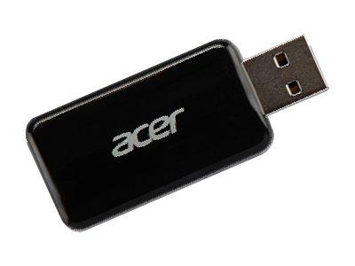 Acer Wireless USB 2T2R Dual band Adapter - nettverksadapter - USB 2.0 (MC.JG711.007)