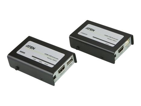 ATEN VE803 HDMI USB Extender - video/ lyd/ USB-utvider - 1080p@40m,  1080i@60m (VE803-AT-G)