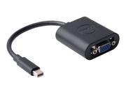 DELL Mini DisplayPort to VGA Adapter - video adapter - Mini DisplayPort til HD-15 (VGA) - 20.32 cm (470-13630)