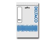 Deltaco USB-299S - USB-kabel - USB (hann) til Micro-USB type B (hann) - USB 2.0 - 25 cm - svart (USB-299S)
