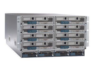 Cisco UCS 5108 Blade Server Chassis SmartPlay Select - rackmonterbar - 6U - opp til 8 blad - TAA-samsvar (UCS-SP-5108-AC3)