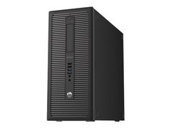 HP EliteDesk 800 G1 - Tower - 1 x Core i7 4770 / 3.4 GHz - RAM 8 GB - HDD 500 GB - DVD SuperMulti - GF GT 630 - GigE - Win 7 Pro 64-bit (inkluderer Win 8 Pro 64-bit License) - vPro - monitor: ingen