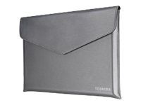 Toshiba Ultrabook Sleeve - Notebookhylster - 13.3" - sølv med hårstreksstruktur - for Dynabook Toshiba Portégé A30, X30, Z30, Z30T; Satellite Z30, Z30t