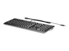 HP Smart Card CCID - tastatur - Engelsk - sølv, karbonitt Inn-enhet