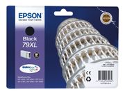 Epson 79XL - XL - svart - original - blekkpatron (C13T79014010)