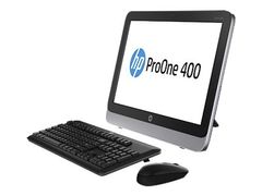 HP ProOne 400 G1 - Alt-i-ett - 1 x Core i3 4130T / 2.9 GHz - RAM 4 GB - HDD 1 TB - DVD SuperMulti - HD Graphics 4400 - GigE - WLAN: 802.11a/b/g/n, Bluetooth 4.0 - Win 7 Pro 64-bit (inkluderer Win 8.1 Pro