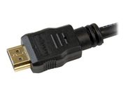 StarTech 30cm Short High Speed HDMI Cable - Ultra HD 4k x 2k Cable M/M - HDMI-kabel - HDMI (hann) til HDMI (hann) - 30 cm - dobbeltisolert - svart (HDMM30CM)