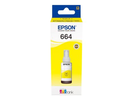 Epson T6644 - gul - original - blekkrefill (C13T664440)