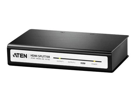 ATEN VS182 - video/ lyd-splitter - 2 porter (VS182A-AT-G)