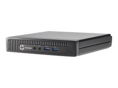 HP ProDesk 600 G1 - Minibordmaskin - 1 x Core i5 4570T / 2.9 GHz - RAM 8 GB - SSD 256 GB - HD Graphics 4600 - GigE - WLAN: 802.11a/b/g/n - Win 7 Pro 64-bit (inkluderer Win 8.1 Pro License) - monitor: ing