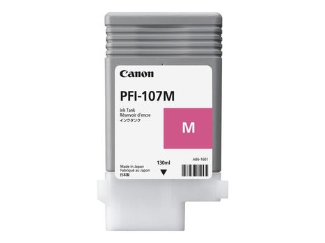 Canon PFI-107 M - magenta - original - blekkbeholder (6707B001AA)