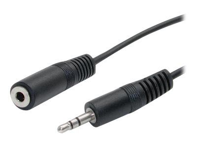 StarTech 6 ft 3.5mm Stereo Extension Audio Cable - M/F - lydforlengelseskabel - 1.8 m (MU6MF               )
