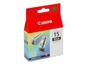 Canon BCI-15 - 2-pack - svart - original - blekkbeholder (8190A002)