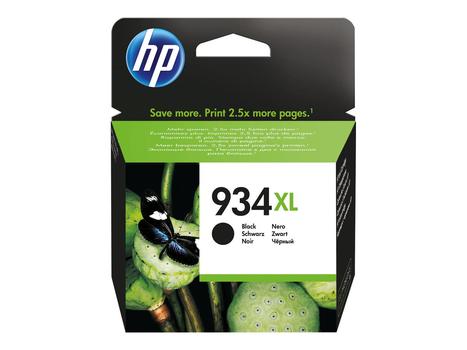 HP 934XL - Høy ytelse - svart - original - blekkpatron - for Officejet 6812, 6815, 6820; Officejet Pro 6230, 6230 ePrinter, 6830, 6835 (C2P23AE#BGX)