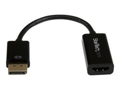 StarTech DisplayPort 1.2 to HDMI Adapter - 4K 30Hz - Active Audio Video Converter for DP laptop computers and HDMI Monitor Displays (DP2HD4KS) - videokonverter