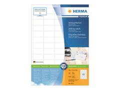 Herma Premium - laminerte adresseetiketter - matt - 6500 etikett(er) - 38.1 x 21.2 mm
