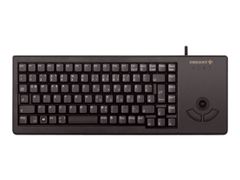 Cherry G84-5400 XS Trackball Keyboard - tastatur - med trackball - Fransk - svart