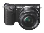 Sony a5100 ILCE-5100Y - digitalkamera linser på 16-50 mm og 55-210 mm (ILCE5100YB.CEC)