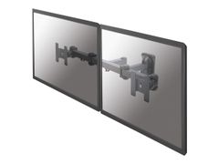 Neomounts by Newstar FPMA-W960D - brakett - full-motion - for 2 LCD-skjermer - svart