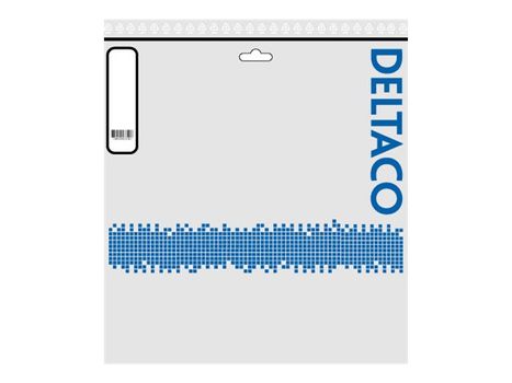Deltaco koblingskabel - 10 m - svart (STP-710S)
