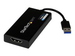 StarTech USB 3.0 to HDMI Adapter - DisplayLink Certified - 4K 30Hz - videogrensesnittsomformer - TAA-samsvar - HDMI / USB - 20 cm