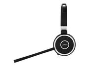 Jabra Evolve 65 UC stereo - Hodesett - on-ear - Bluetooth - trådløs - NFC - USB (6599-829-409)