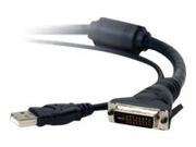 Belkin OmniView - video- / USB- / lydkabelsett - 1.83 m (F1D9201-06)
