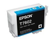 Epson T7602 - cyan - original - blekkpatron (C13T76024010)