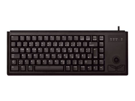 Cherry Compact-Keyboard G84-4400 - tastatur - Tysk - svart (G84-4400LPBDE-2)