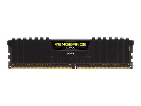 Corsair Vengeance LPX - DDR4 - 8 GB: 2 x 4 GB - DIMM 288-pin - ikke-bufret (CMK8GX4M2A2400C14)
