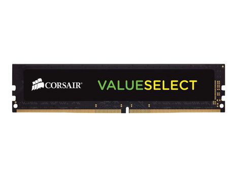 Corsair Value Select - DDR4 - 4 GB - DIMM 288-pin - 2133 MHz / PC4-17000 - CL15 - 1.2 V - ikke-bufret - ikke-ECC (CMV4GX4M1A2133C15)
