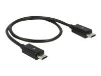Delock Power Sharing Cable - USB-kabel - Micro-USB type B til Micro-USB type B - 30 cm (83570)