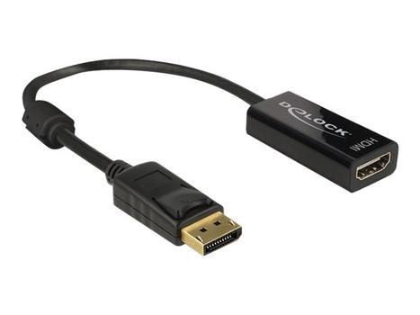 Delock video adapter - DisplayPort / HDMI - 20 cm (62609)