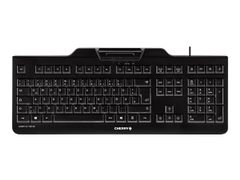 Cherry KC 1000 SC - tastatur - Fransk - svart