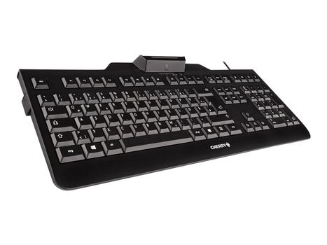 Cherry KC 1000 SC - tastatur - Tysk - svart (JK-A0100DE-2)