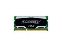 Crucial Ballistix Sport - DDR3 - 4 GB - SO DIMM 204-pin - 1600 MHz / PC3-12800 - CL9 - 1.35 V - ikke-bufret - ikke-ECC